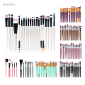 Uonevic Tools: plastic handles, closing bases, eyeshadow brushes, makeup powders, Profesional cs makeup brushes, 5/7/8/15/20p into soft brushes, makeup. 