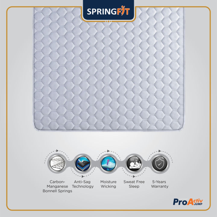 Springfit%20Pro%20Activ%20Jump%208%20Layered%20Pillow%20Top%20Model%20Medium%20Soft%20Hotel%20Comfort%20Premium%20Bed%20Mattresses%208%20Inch-%20Double%20Size%20Bed%20(%2078x48x8%20Inch,%20Bonnell%20Spring%20Mattress%20)%20-%20Image%203