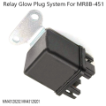 ARELENE 2X Car 12V Relay Glow Plug System for MR8B-451 MM43128202 MM43128201. 