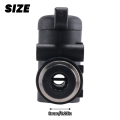 6mm Push Connect Valve Ball Valve 6mm Air Flow Control Valve Quick Connect Valve Tube Fittings 3 Pack Easy to Use. 