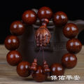 Zambia small leaf red sandalwood bracelet Venus old material play sandalwood Buddha beads Pixiu bracelet wooden play men and women. 