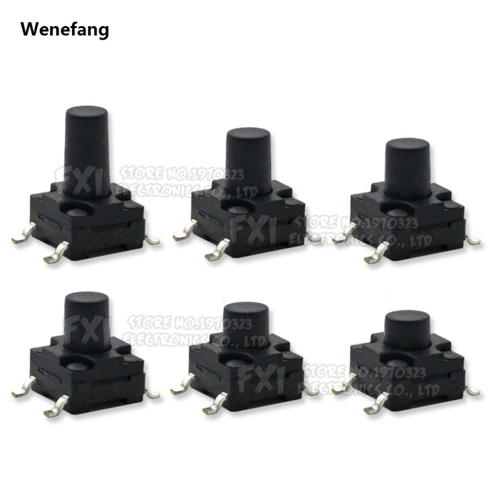 Wenefang%2020PCS%206X6%20Tactile%20Mini%20Push%20Button%20Switch%20SMD%20DIP%204pin%20Micro%20Switch%20Fashion%206*6*4.3/5/6/7/8%20Mm%206x6*4.3mm%205mm%206mm%207mm%208mm%20Waterproof%20-%20Image%203