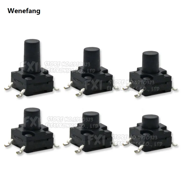 Wenefang%2020PCS%206X6%20Tactile%20Mini%20Push%20Button%20Switch%20SMD%20DIP%204pin%20Micro%20Switch%20Fashion%206*6*4.3/5/6/7/8%20Mm%206x6*4.3mm%205mm%206mm%207mm%208mm%20Waterproof%20-%20Image%203