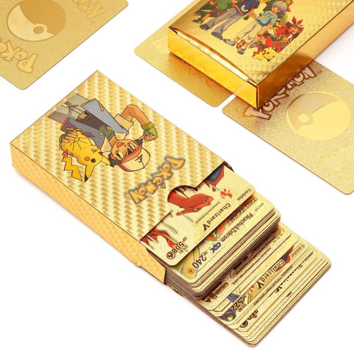 Pokemon - Golden  Trading Cards - 55 Cards