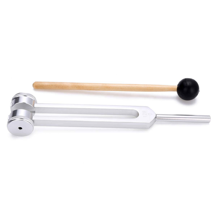 ZOROOM%203X%20Tuning%20Fork%20128%20Hz,%20C-128%20Frequency%20Aluminum%20Alloy%20Non-Magnetic%20Tuning%20Fork%20for%20Healing%20with%20Hammer%20-%20Image%205