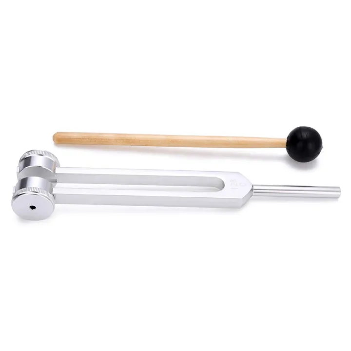 ZOROOM%203X%20Tuning%20Fork%20128%20Hz,%20C-128%20Frequency%20Aluminum%20Alloy%20Non-Magnetic%20Tuning%20Fork%20for%20Healing%20with%20Hammer%20-%20Image%205