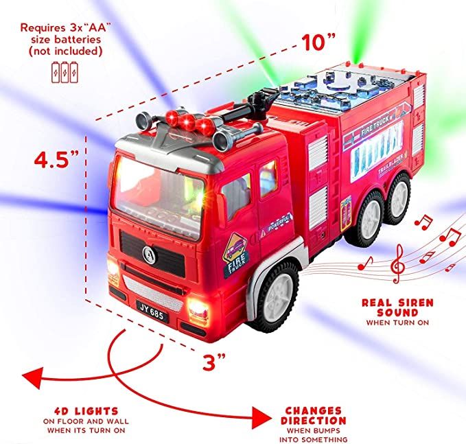 Rotation%20Electric%20Fire%20Truck%20Vehicle%20Toy%20with%20Flash%20Music%20and%20LED%20-%20Image%202