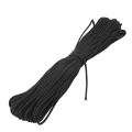 100 ft 550 Paracord Survival Cord Parachute Rope - Black. 