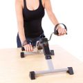 Mini Cycle - Folding Fitness Pedal Stationary Under Desk Indoor Exercise Bike For Arms Legs | Portable Pedal Exercise Bike. 