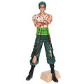 One Piece figure wholesale battle damage version three brothers Sanji Sorashima bandage Luffy bloodthirsty serious injury Zoro figure. 