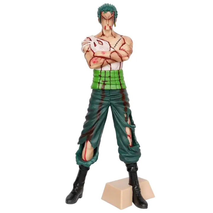 One%20Piece%20figure%20wholesale%20battle%20damage%20version%20three%20brothers%20Sanji%20Sorashima%20bandage%20Luffy%20bloodthirsty%20serious%20injury%20Zoro%20figure%20-%20Image%205