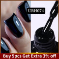 Kuying Fashion UR SUGAR 7ml Black Red Glitter Gel Nail Polish Shinning Sequin Semi-permanent Varnish UV LED Gel Nail Art Manicure. 