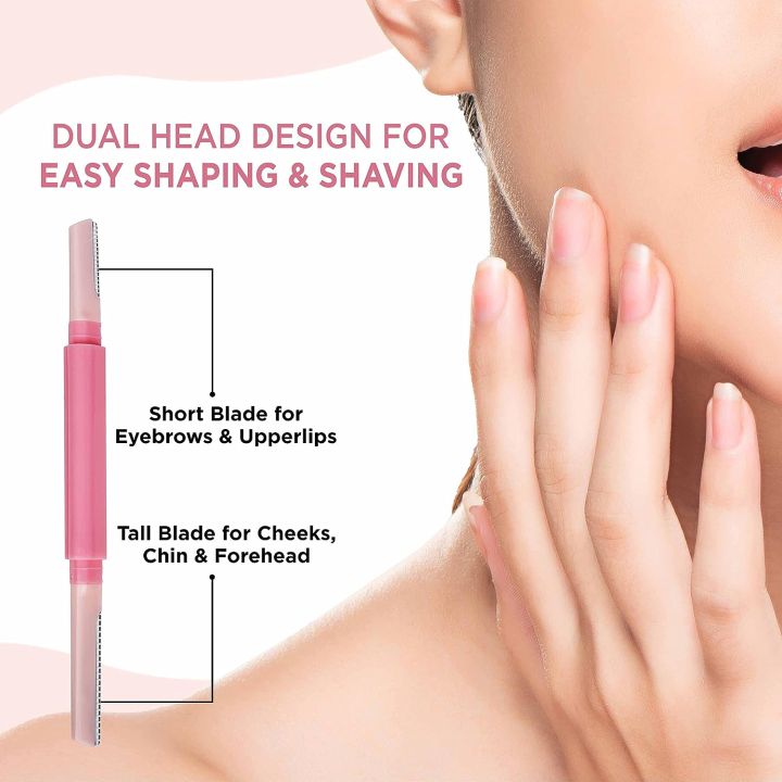 FURR%20by%20Pee%20Safe%20Dual%20Head%20Face%20Razor%20for%20Women%20%E2%80%93%20Facial%20Hair%20Removal%20&%20Eyebrow%20Shaping%20%7C%203%20Razors%20-%20Image%207