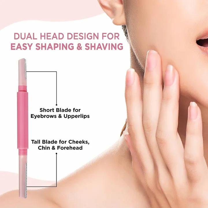 FURR%20by%20Pee%20Safe%20Dual%20Head%20Face%20Razor%20for%20Women%20%E2%80%93%20Facial%20Hair%20Removal%20&%20Eyebrow%20Shaping%20%7C%203%20Razors%20-%20Image%207