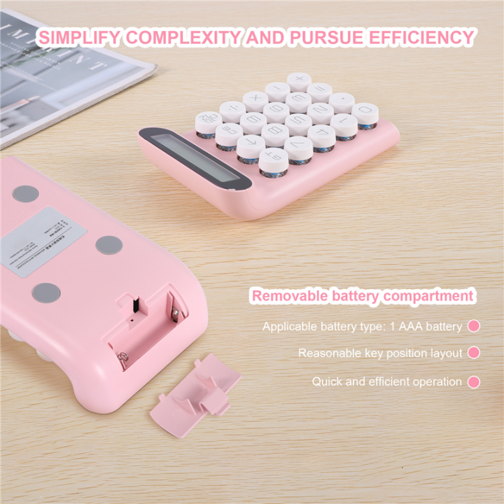 Retro%20Calculator%20Mechanical%20Keyboard%20Portable%20Calculator-Pink%20-%20Image%204