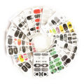 10 pieces of waterproof nail art sticker film, full sticker, nail sticker, nail polish adhesive sticker film, full sticker, nail sticker, full sticker, and all pasted nails will be sent instead. 