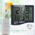 3 In1 LCD Digital Thermometer Indoor Electronic Temperature Hygrometer For Household Thermometers. 