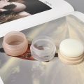 Loose Round Puffy Powder Divided Mushroom hairline Small capacity 6g blush empty bottle packaging material. 