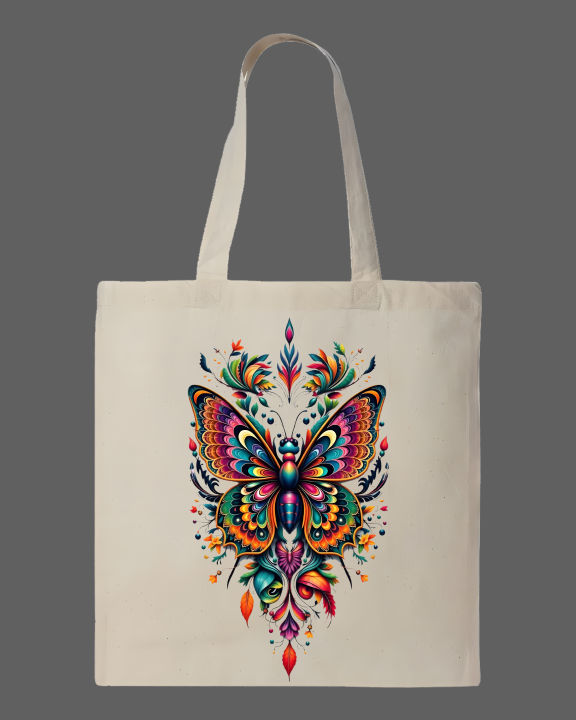 Colorful%20Bohemian%20Mandala%20Butterfly%20Graphic%20Printed%20Tote%20Bag%E2%80%93%20Eco-Friendly%20Cotton%20Shoulder%20Shopping%20Bag-White,%20Black%20-%20Image%203