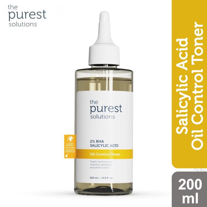 The Purest Solutions - 2% BHA Salicylic Acid Oil Control Toner - 200ml