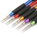Practical Precision Mobile Phone Repair Tools Aluminum Alloy Hand Tool Phone Disassemble Tool Manual Screwdriver Set Phone/Laptop. 