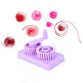 Practical Purple Plastic Durable Flower Wave Shape Paper Craft Quilled Paper Crimper Machine DIY Art Tool Crimping Paper Craft. 