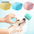 DISICHEN New style New Bathroom Cat Cleaning Brush Bath Massage Gloves Brush Soft Safety Silicone Pet Accessories for Cats Dogs Grooming Supplies. 