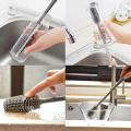 Cup Brush Labor saving 360 Degrees Rotating Bottle Scrubber Silicone Brush. 
