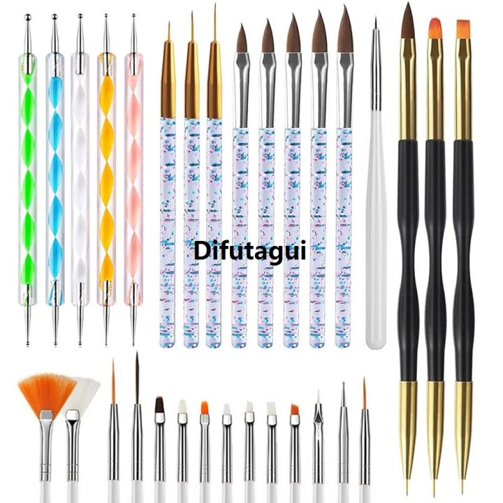 Difutagui%20YIKOOLIN%2031PCS%20Nail%20Art%20Brushes%20Nail%20Art%20Tool%20Set%20Double%20Ended%20Nail%20Luxury%20Dotting%20Tools%20Nail%20Dust%20Brush%20Acrylic%20Brush%20Manicure%20Tools%20-%20Image%208