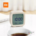 KEBETEME Xiaomi Cleargrass Bluetooth Alarm Clock Temperature Humidity Display LCD Screen Adjustable Nightlight With Mijia APP Smart Home. 