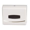 Wall Mount Tissue Holder M fold Paper Towel Dispenser - White. 