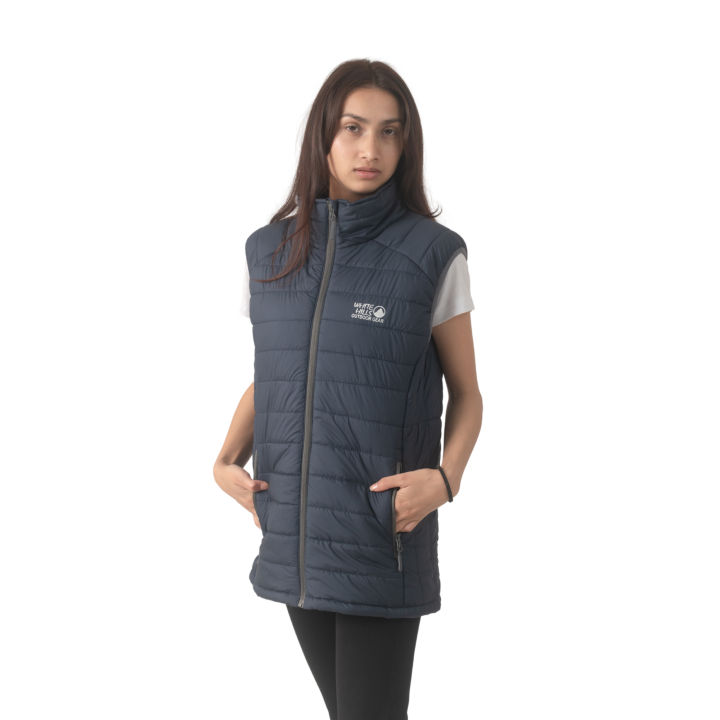 WHITE HILLS Blue Half Jacket for Women