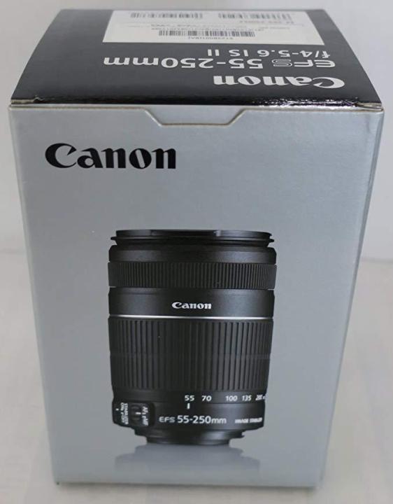 Canon%20Ef-S%2055-250Mm%20F/4-5.6%20Is%20Ii%20Telephoto%20Zoom%20Lens%20For%20Dslr%20Camera%20(Black)%20-%20Image%204