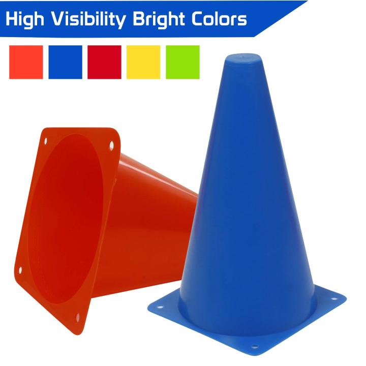 Sports%20Training%20Field%20Agility%20Space%20Marker%20Cones%20%7C%20Marking%20Cone%20%7C%20Pack%20of%2010%20-%20Image%203
