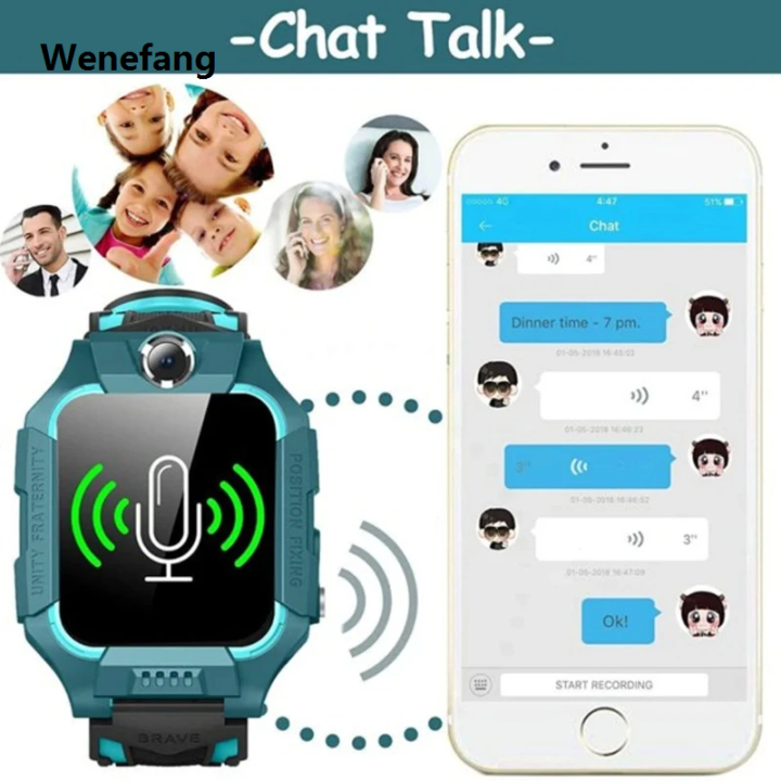 Wenefang Xiaomi Kids Smart Watch SOS Antil-lost GPS Location Camera ...