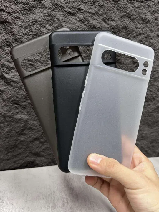 Compatible%20with%20Google%20Pixel%208/9%20Pro%20Ultra-thin%20Phone%20Case%20PP%20Hard%20Shell%20Upgraded%20Buttons%20Full%20Coverage%200.35mm%20Anti-scratch%20Eighth%20Generation%20Lightweight%20Dirt-resistant%20Heat%20Dissipation%20Matte%20Skin%20Feel%20Fine%20Hole%20Transparent%20White%20-%20Image%206