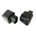 NAMUNY 2X PDU Special Conversion Plug UPS C13 to Universal Socket Server IEC320-C14 Plug WD-320. 