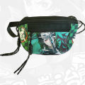 Demon Slayer Anime Tanjiro Themed Cross Body Multi Function Fanny Pack Anime Bag For Unisex. 