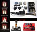 Gemei Rechargeable Grooming Kit Gm 580 7 In 1 Nose Hair Trimmer, Beard Trimmer And Shaver Cordless Gm580. 
