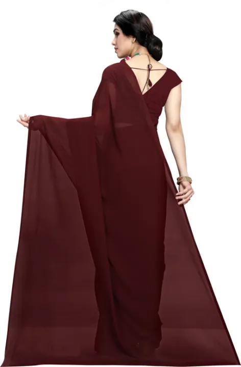 Bollywood%20Georgette%20Saree%C2%A0For%20Women%20(Red)%20-%20Image%204