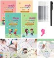 10 refill 4 PCS Sank Magic Practice Copybook English for Kids Reusable Magical Copybook Kids Tracing Book for Handwriting. 