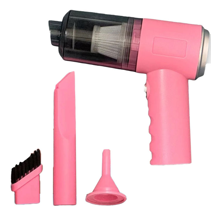 High Power Vacuum Cleaner Mini Cordless 2000PA Strong Suction Rechargeable Portable Dust Collector for Cars Keyboard Gaps Bles Online DZ-37A-22
