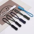 150 Pcs Durable 15 Colors Zipper Pulls Strong Polyester Cord Lock Mechanism Zip Clip Buckle Slider Cord Rope Puller for Bag. 