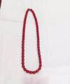 Newari Traditional Red Muga Mala For Women. 