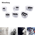 Wenefang Comfortable Nose Invisible Nasal Filters Anti Air Pollution Fashion Pollen Allergy Mask Removable Nose Dust Filter. 