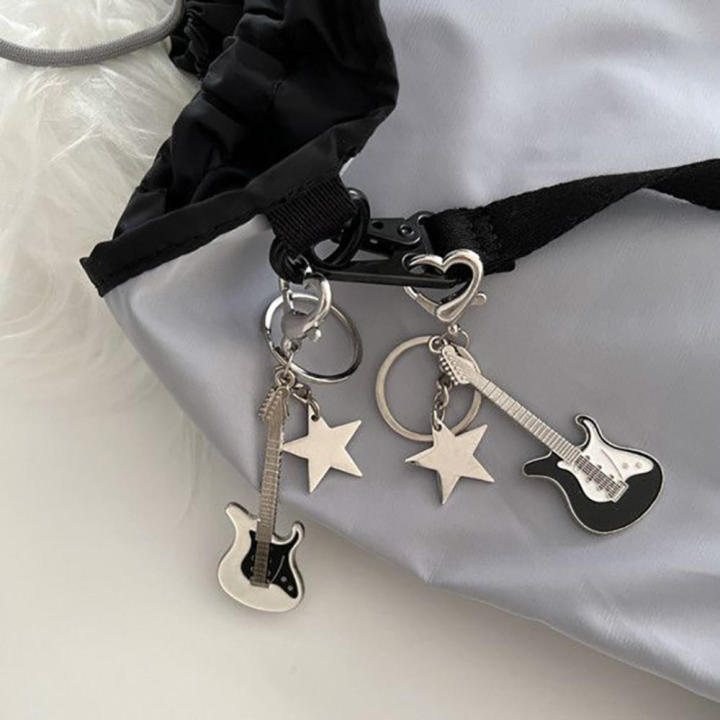 New%20style%20Cool%20Keychain%20Charming%20Female%20Trendy%20Pendant%20Star-shaped%20Guitar%20design%20Retro%20accessories%20for%20Daily%20wear%20Street%20fashion%20-%20Image%205