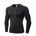 All Season Sport Inner Compression Round Neck Full Sleeve Multicolor T-Shirt For Men. 