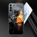 JinnikaijiDuty Gaming Phone ry mees Black Silicone Ultra S23 SGalaxy Card Stylish 2025新品 Gaming Case for Samsung 21 S20 FE S24 S22 S10E S10 S9 S8 Plu Case. 