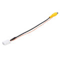 4 Pin Male Connector Radio Back Up Reverse Camera RCA Cable Adapter for Toyota. 