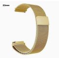 22mm Stainless Steel Magnetic Band Compatible For Smart Watch. 